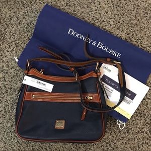 NWT Dooney Bourke Piper Leather Crossbody Bag